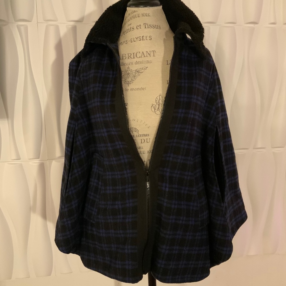 Poncho Teddy Coat